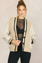 Load image into Gallery viewer, Quilted Cardigan Jacket
