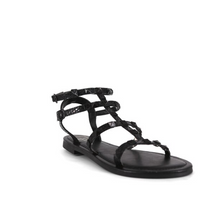 Load image into Gallery viewer, Black Gladiator Sandal
