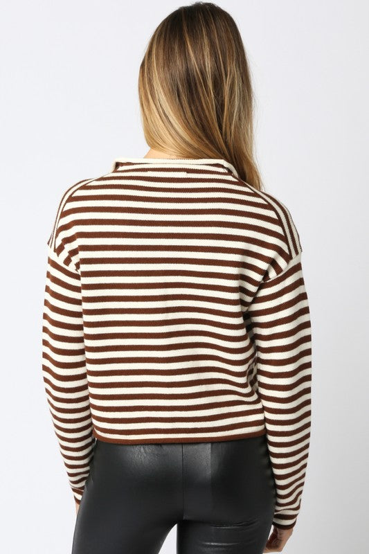 Elina Striped Sweater