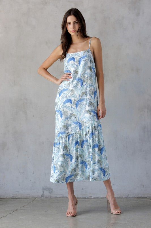 Botanical Midi Dress