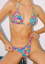 Load image into Gallery viewer, Purple Floral Bikini Set
