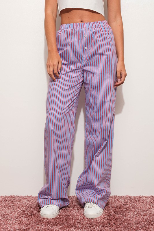 Striped Pajama Pants