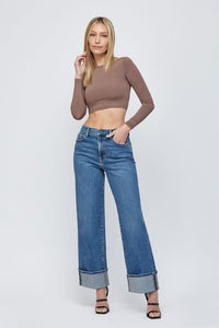 Dark Wash Dad Jean