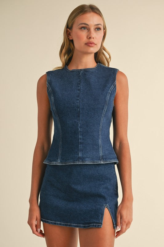 Ava Denim Set
