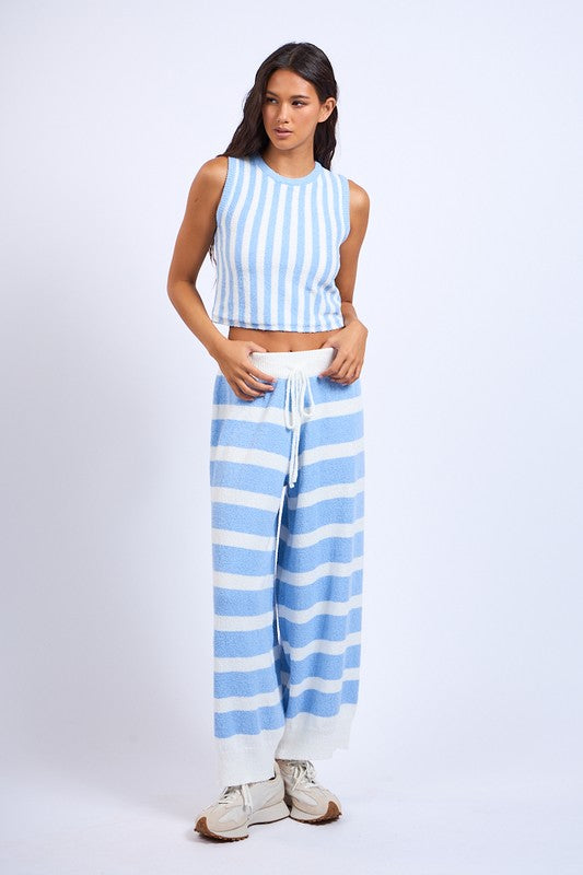 Stripe Sweater Set