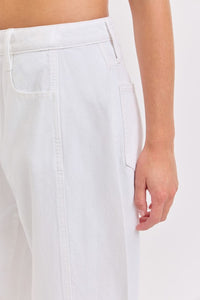 Newport White Denim