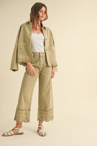 Embroidered Pants