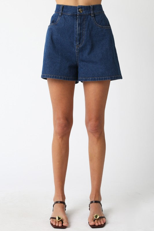 Aster Denim Shorts