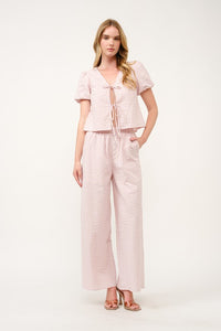 Striped Pant Set