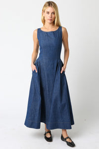 Rim Denim Dress