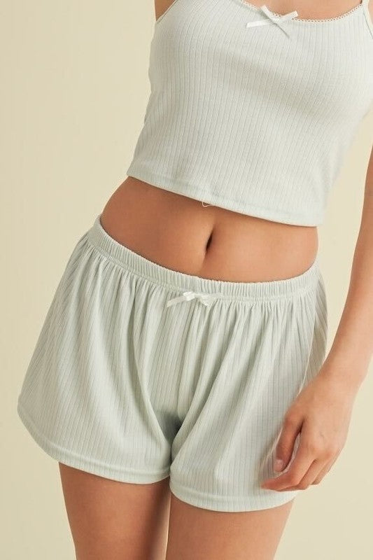 Pointelle Lounge Shorts