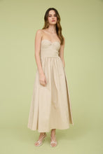 Load image into Gallery viewer, Khaki Midi Dress

