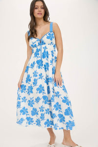 Blue Midi Dress