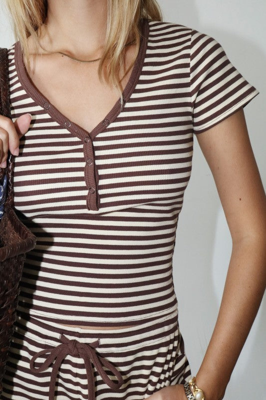 Mia Striped Top