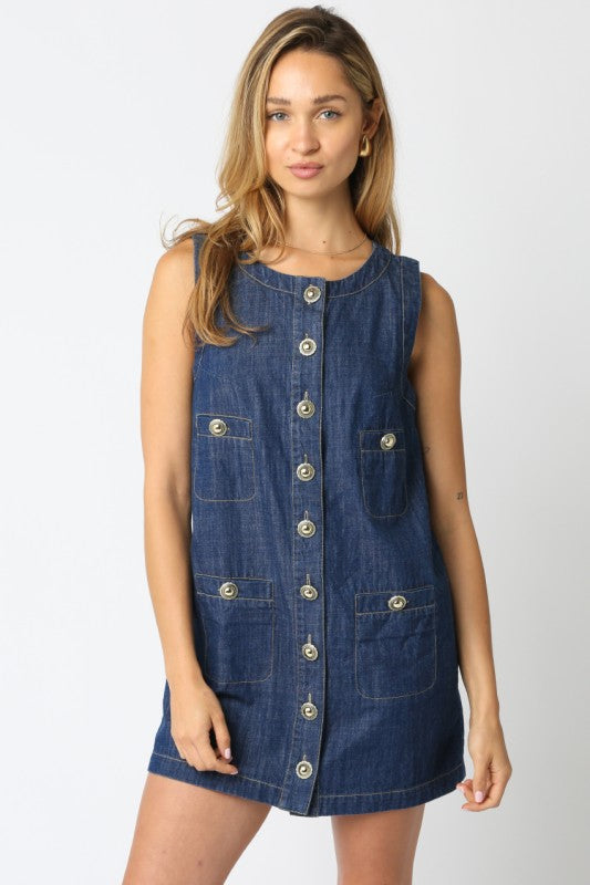 Katrina Denim Dress