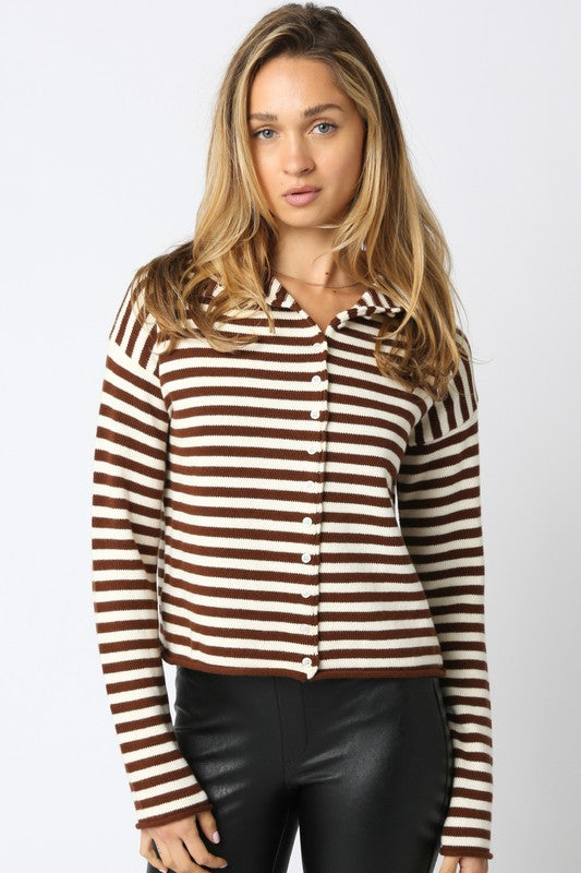 Elina Striped Sweater