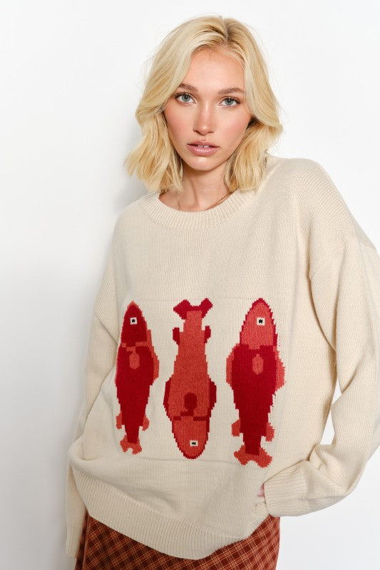 Iggy Fish Sweater
