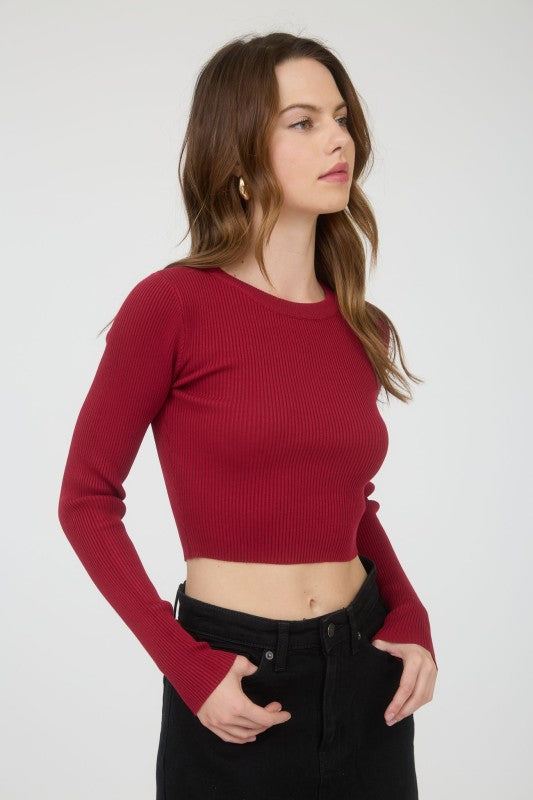 Knit Crop Top