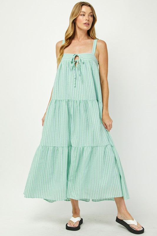 Striped Maxi Dress