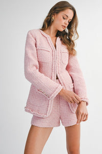 Tweed Jacket and Short Set