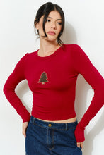 Load image into Gallery viewer, Holiday Beaded Top
