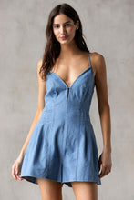 Load image into Gallery viewer, Denim Romper
