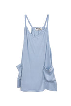 Load image into Gallery viewer, D4149C V-neck Solid Mini Dress With Built In Romper Lining: Lavender / S-M-L (2-2-2)
