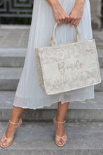 Load image into Gallery viewer, BRIDE TOTE: Natural
