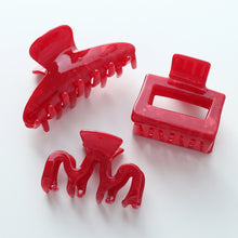 Load image into Gallery viewer, Red Claw Clips
