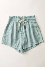 Load image into Gallery viewer, Rope Drawstring Shorts in Denim
