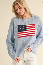 Load image into Gallery viewer, Annie Flag Sweater

