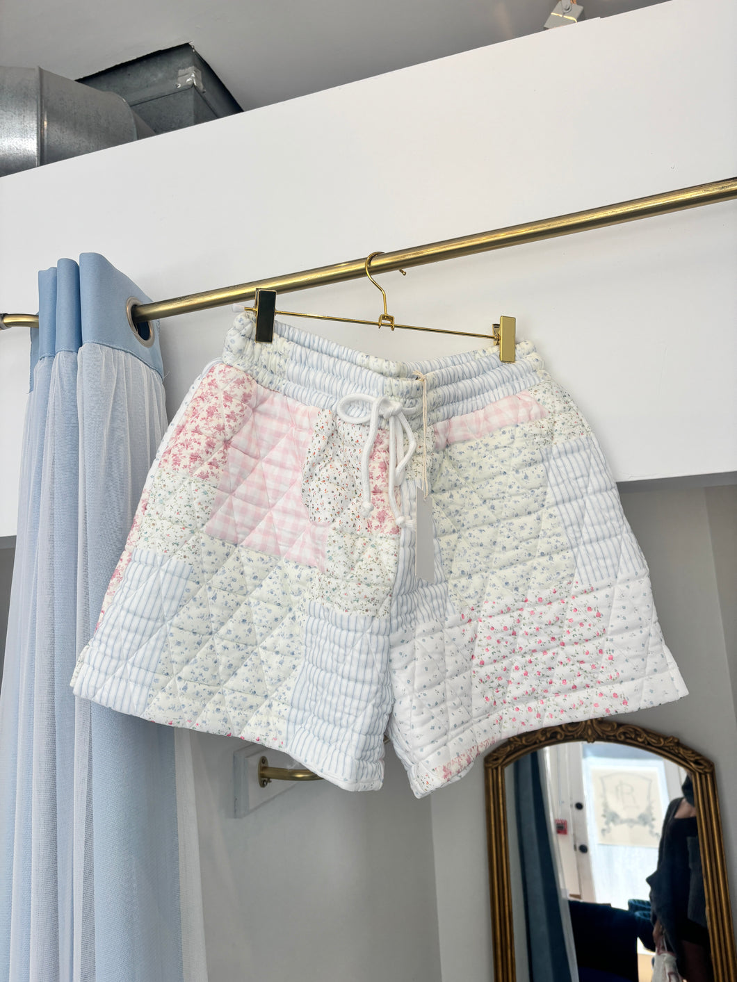 Patchwork Shorts