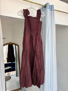 Plaid Maxi Dress