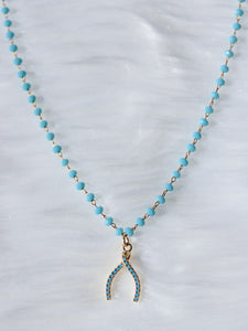 Once In A Blue Moon Necklace