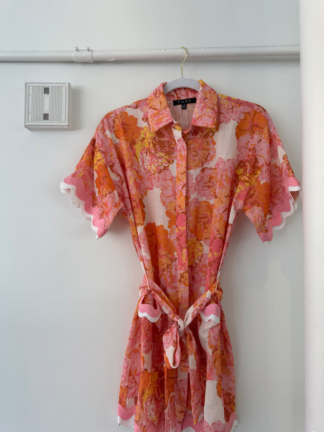 Pink & Orange Romper