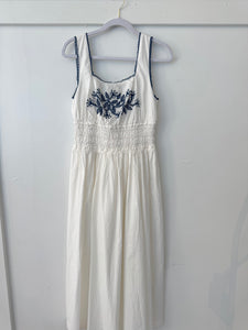Embroidered Maxi Dress
