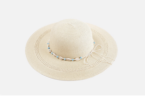 Seashell Straw Hat