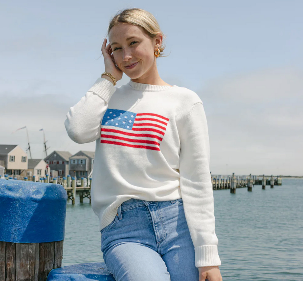 Amelia Flag Sweater