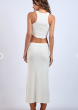 Load image into Gallery viewer, Knit Crop Top and Skirt Set
