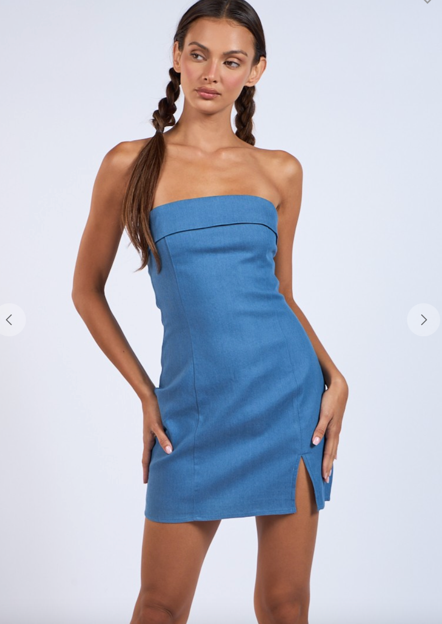 Indigo Mini Dress