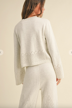 Load image into Gallery viewer, Crochet Knit Top
