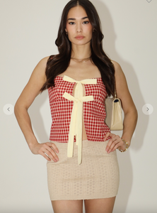 Gingham Top
