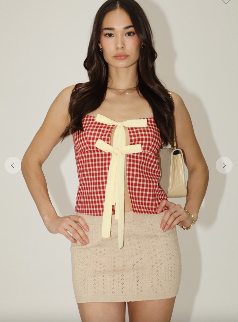 Gingham Top