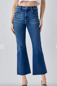 Cropped Flare Denim