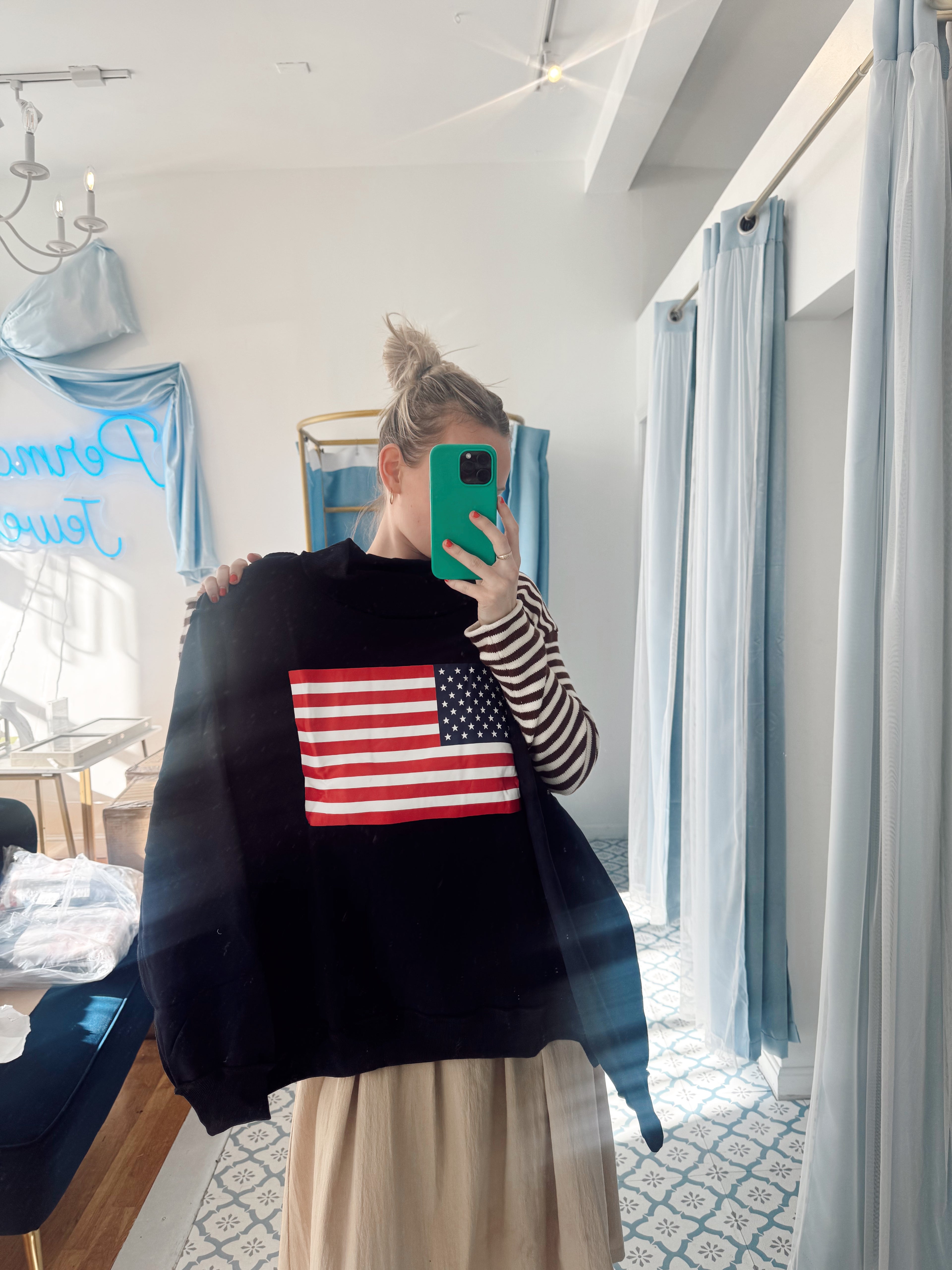 American Mockneck Sweatshirt