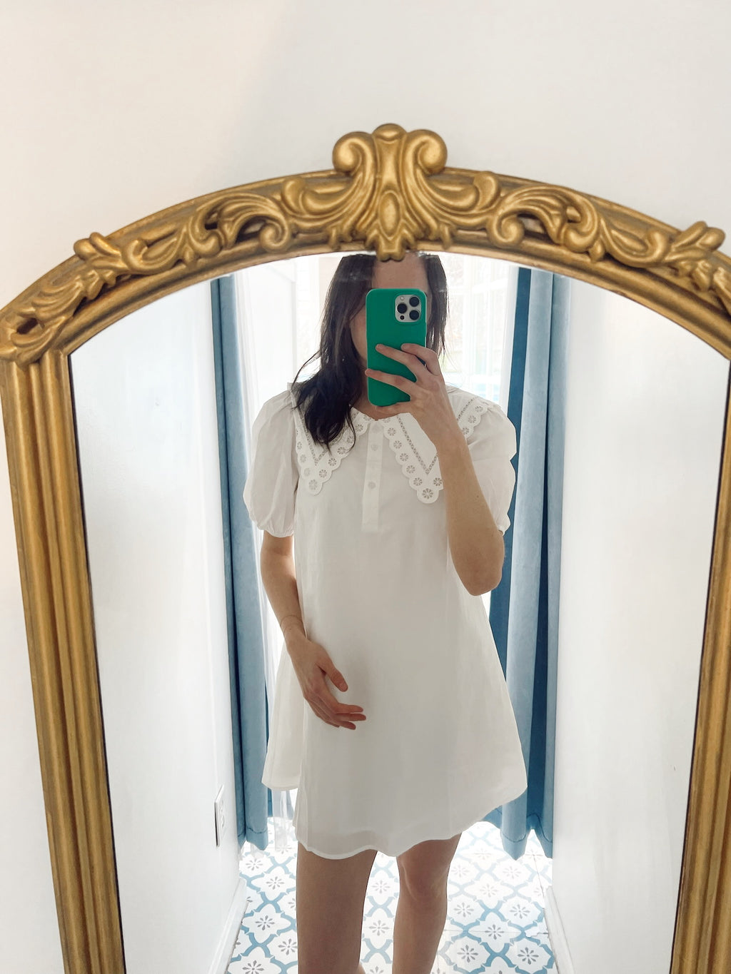 Off White Mini Dress