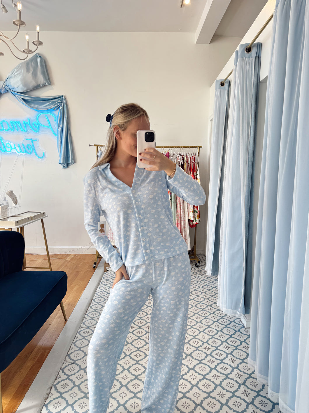 Happy Camper Pajama Shirt