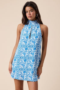 Turtle Neck Mini Dress