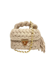 Load image into Gallery viewer, Ivory Montego Woven Bag
