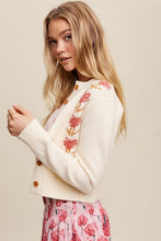 Load image into Gallery viewer, Farah Flower Cardigan
